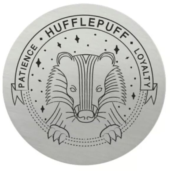 Origami Owl Harry Potter Hufflepuff large back plate - Picture 1 of 3